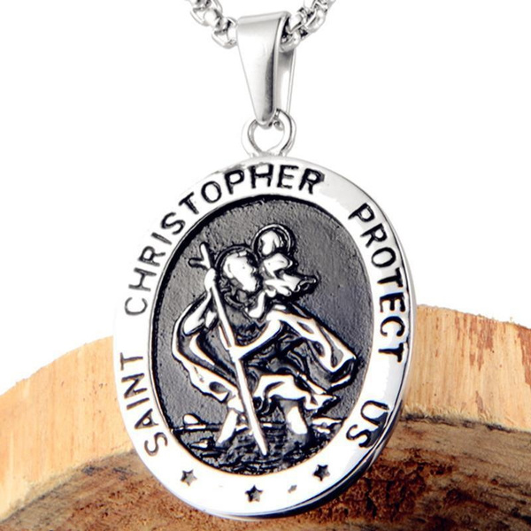 St. Christopher Surfer Protection Necklace – Island Surf Company